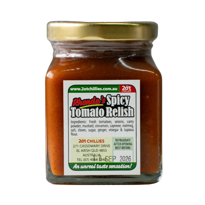 Rhonda's Spicy Tomato Relish