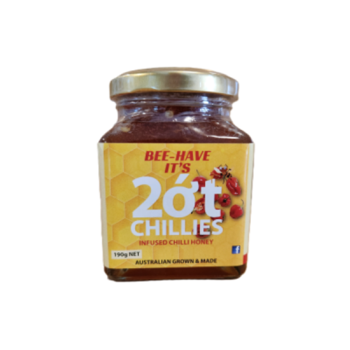 Bee-Have It's 2ot Chillies - Infused Chilli Honey